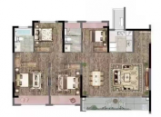 中梁新力宽泰铂园4室2厅2卫