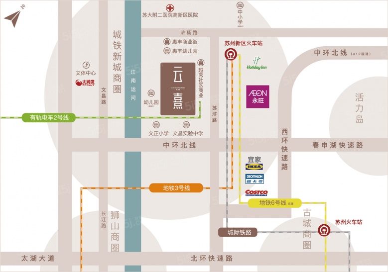 南山保利云熹花园区位图