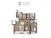 上坤云栖时光4室2厅2卫