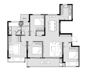 浅悦静庭4室2厅2卫