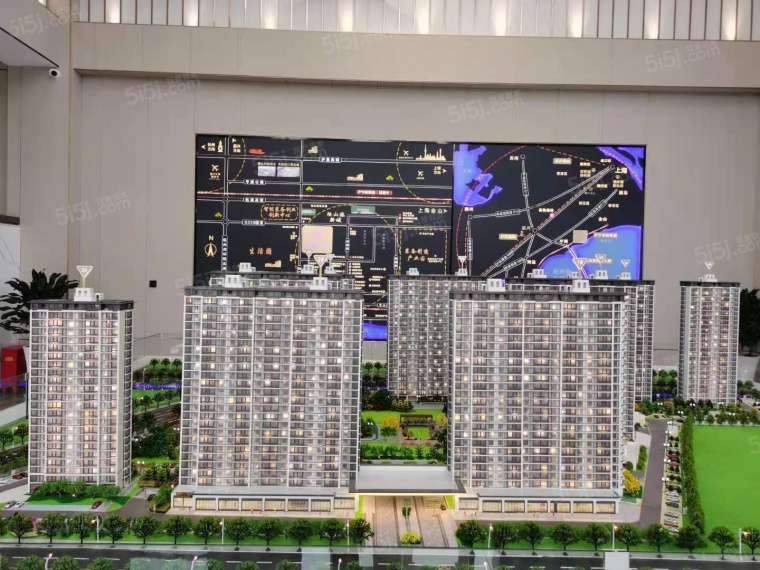 蓝庭景园沙盘图