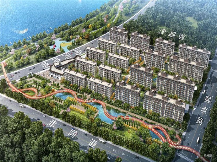 中建璟秀效果图