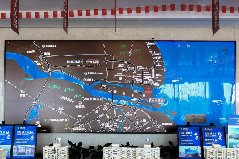 江景壹号沙盘图