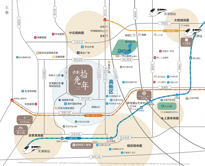 保利拾光年区位图