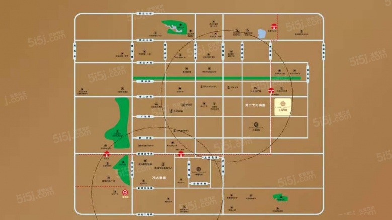 天保天成华境区位图