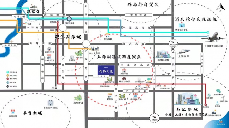 云栖之星区位图