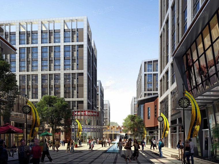 绿地北郊广场效果图