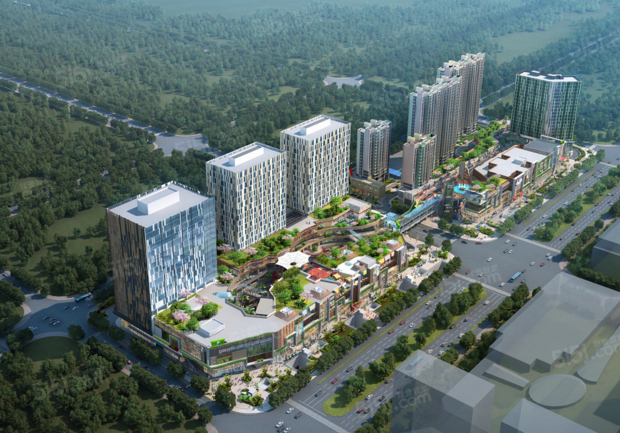 东渡悦来城效果图