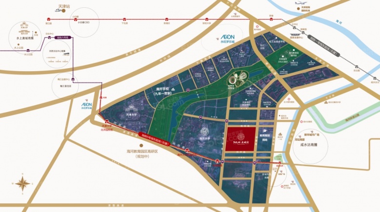 阳光城文澜府配套图