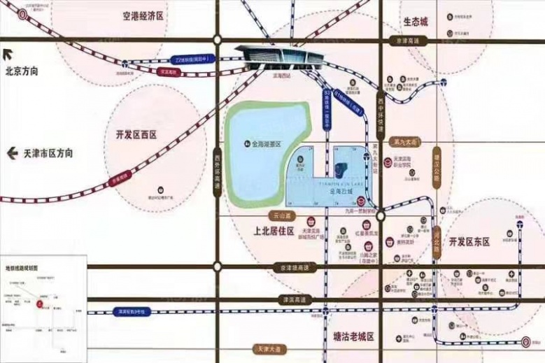 金海云城区位图