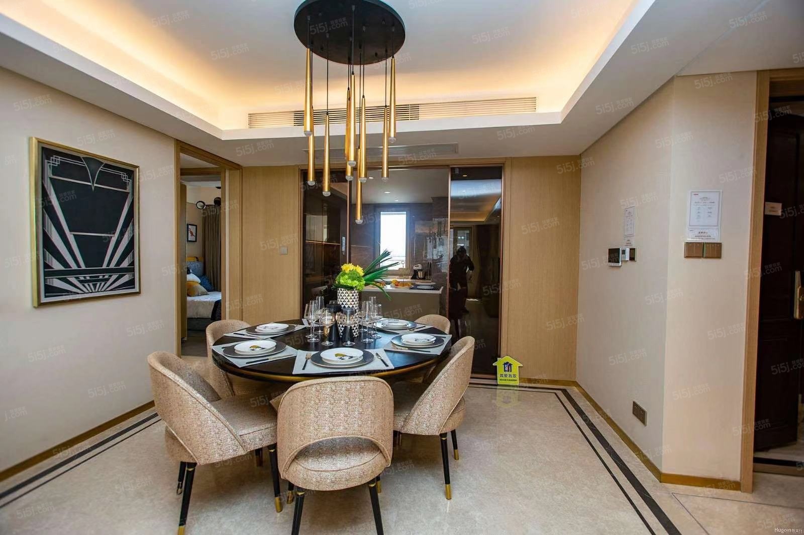 万科翡翠大道样板间