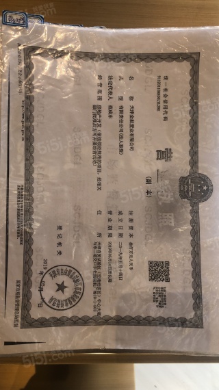 金地悦城大境开发商营业执照