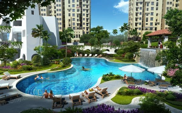 九龙山慢城效果图