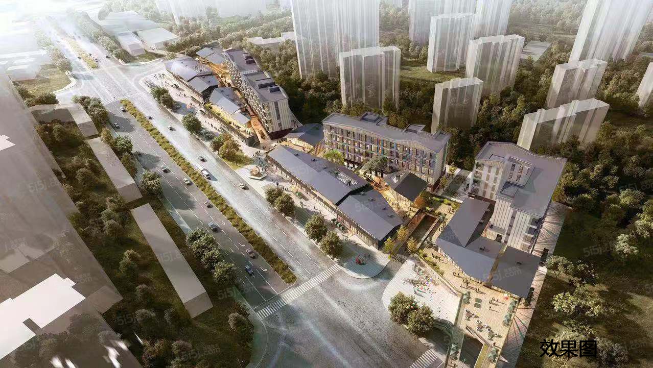 未来城天街效果图