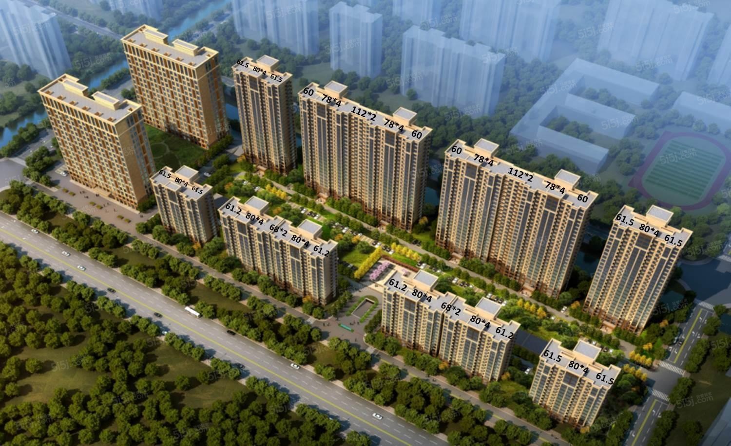 江景壹号实景图