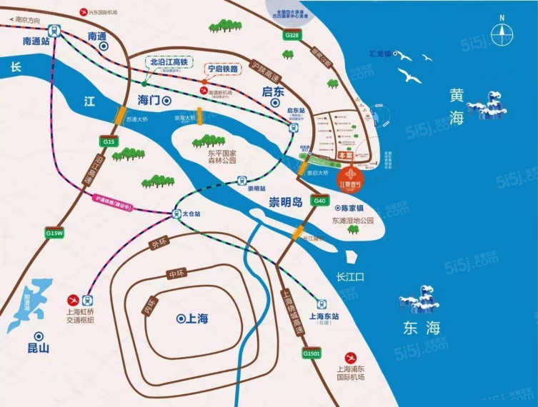 江景壹号区位图