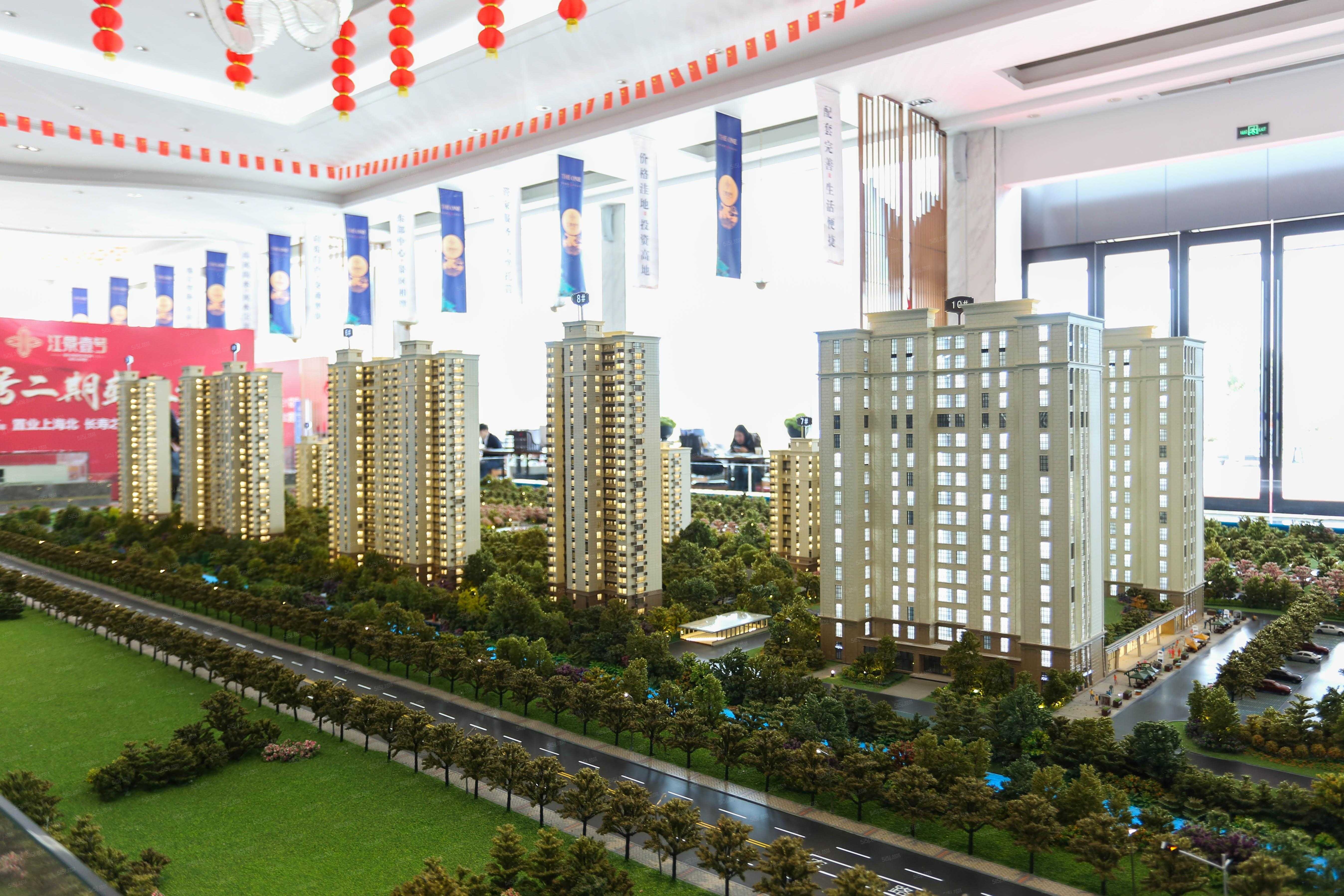 江景壹号沙盘图