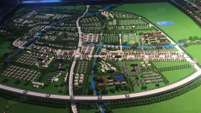 雅居乐春风渡沙盘图