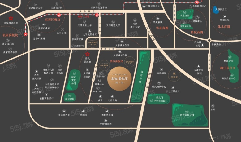 金地艺墅家区位图