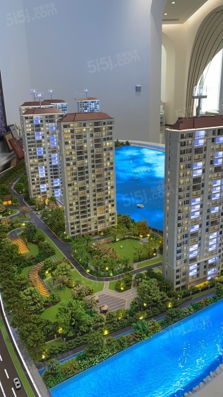 兰香湖壹号沙盘图