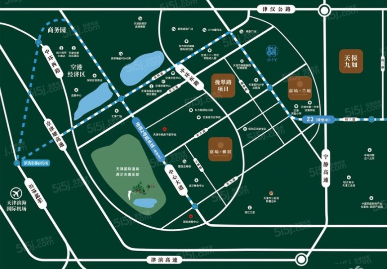 天保意境雅居区位图