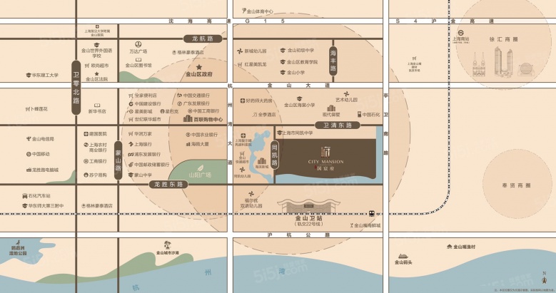 建邦国宸府区位图