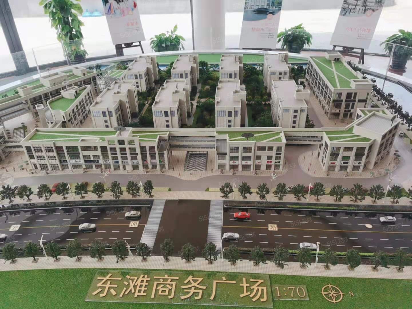 东滩商务广场沙盘图