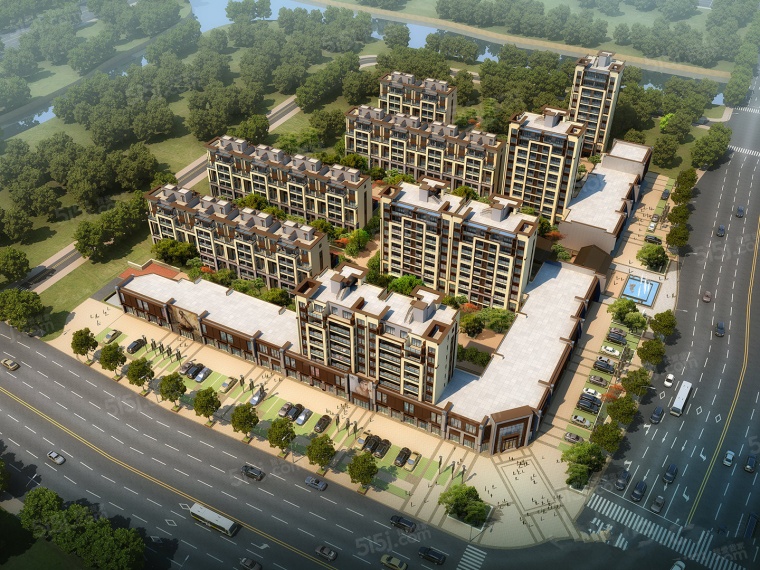 金地平江风华效果图