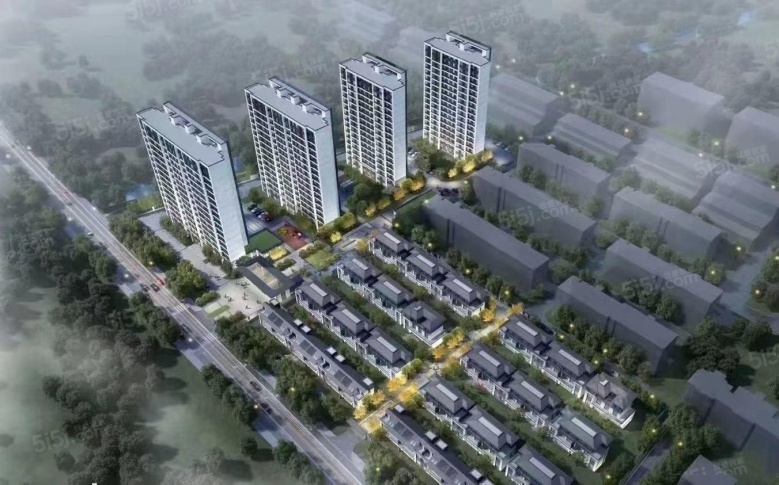 鸿翔·湖畔景园效果图