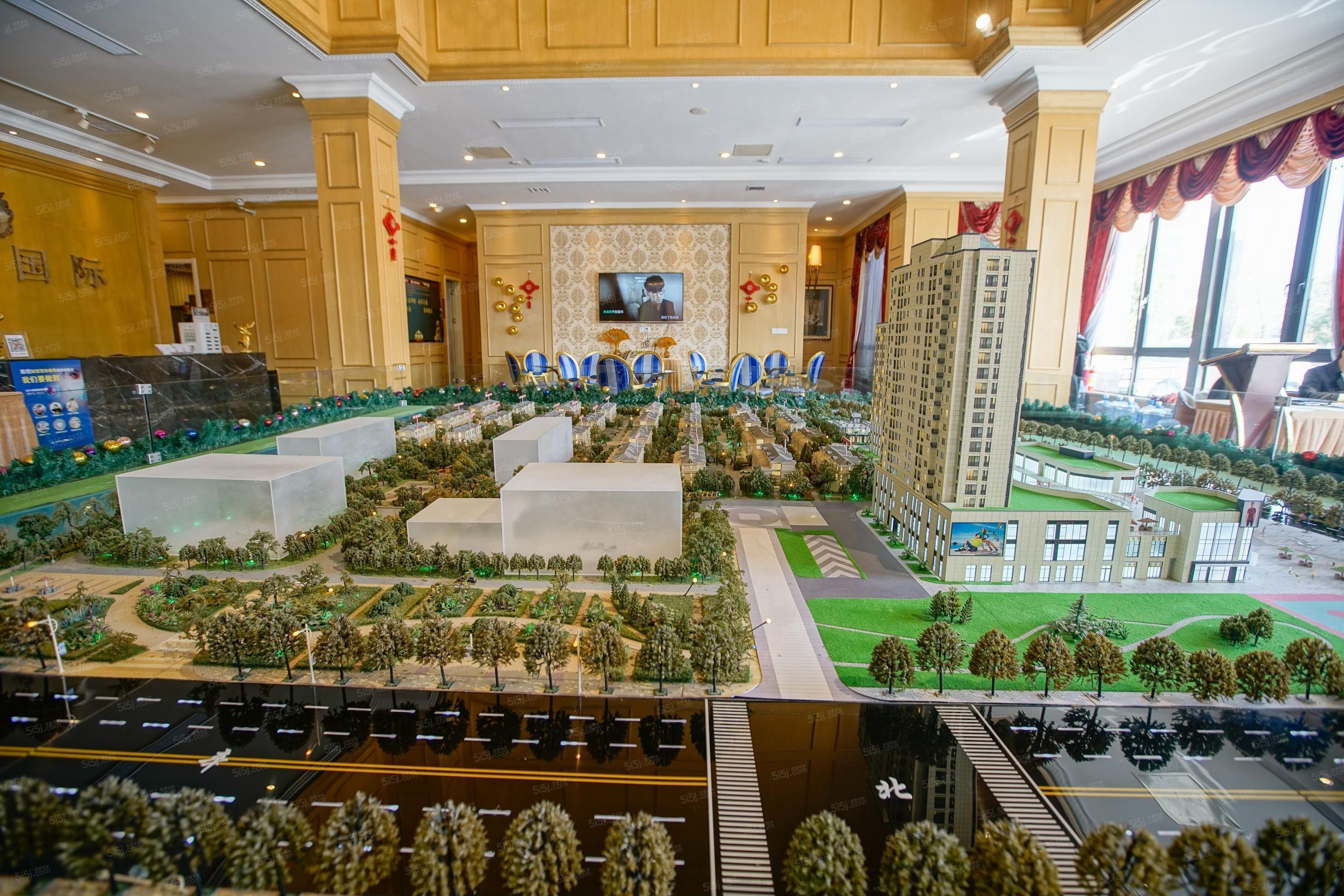 嘉隆国际沙盘图