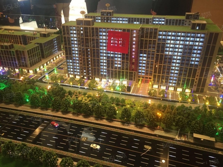 苏宁紫金嘉悦公寓沙盘图