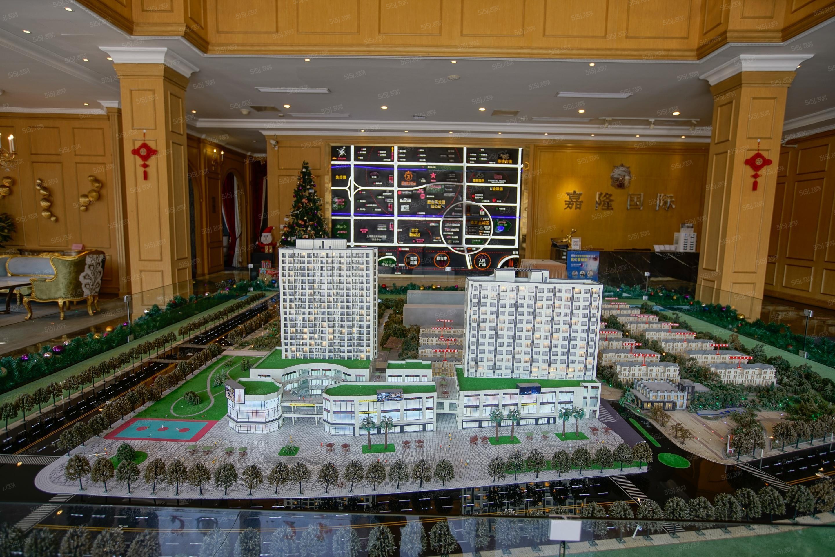 嘉隆国际沙盘图