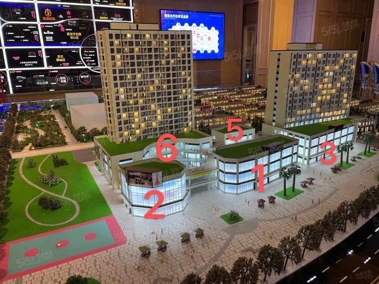 嘉隆国际沙盘图