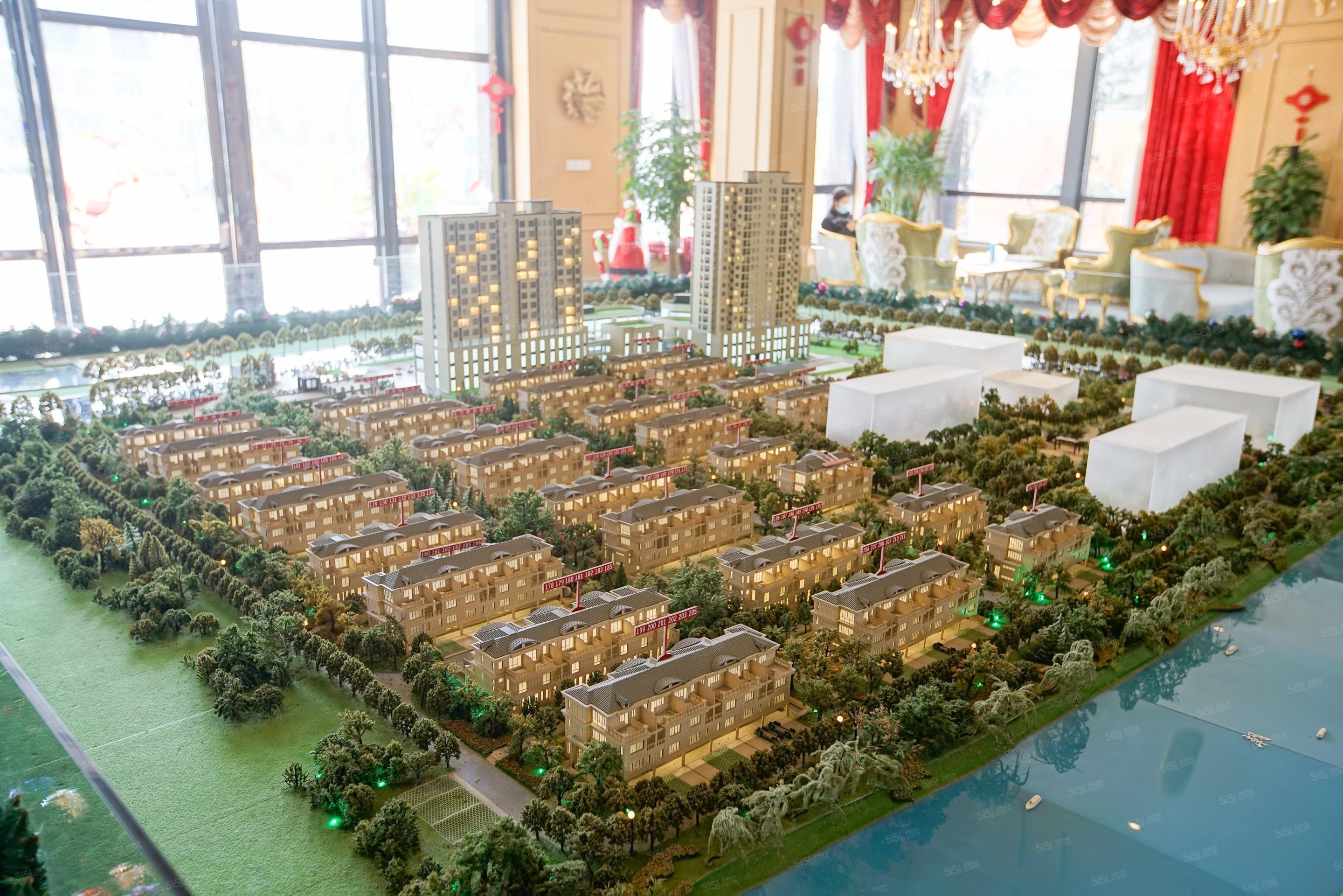 嘉隆国际沙盘图