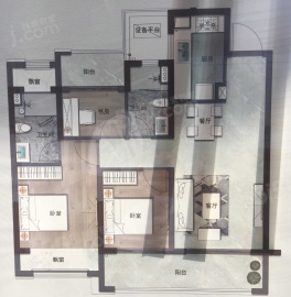 碧桂园大境风华3室2厅2卫
