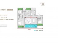 4室2厅2卫户型图