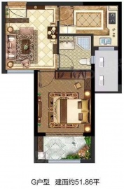 海景壹号1室1厅1卫