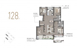 4室2厅2卫户型图