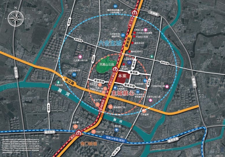 景业龙光玖云府区位图