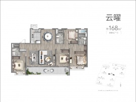 4室2厅3卫户型图