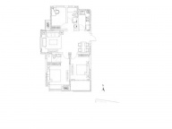 3室2厅2卫户型图