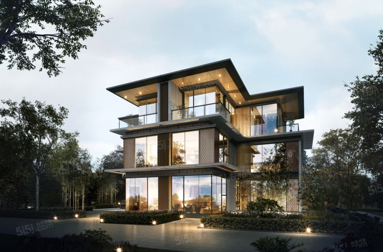 金融小镇云谷商墅实景图