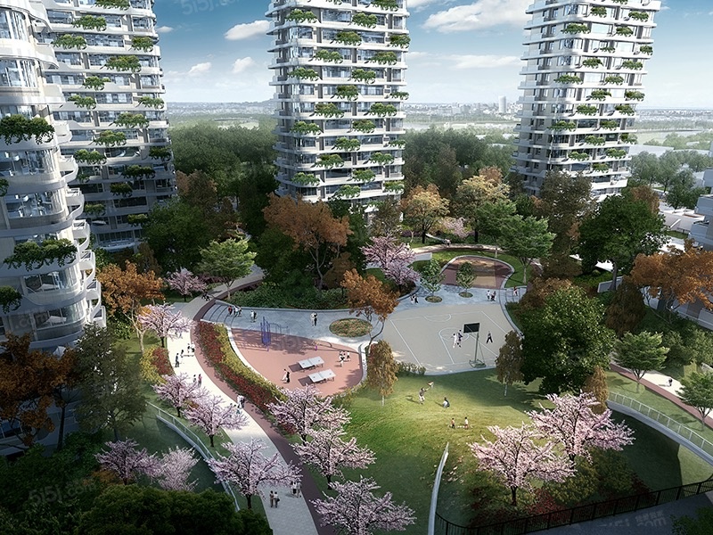 蓝光睿创新筑效果图