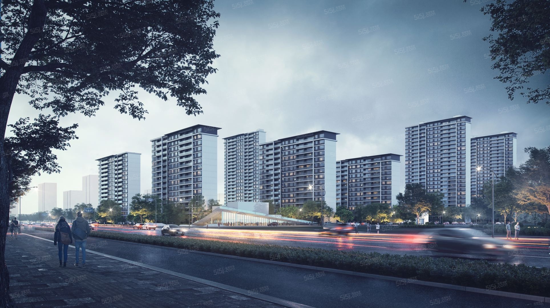 中建晴翠璟园效果图