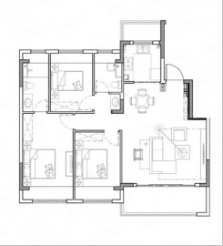 正荣西津月3室2厅2卫