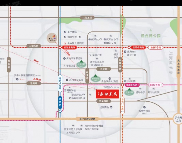 中交春映雅苑区位图