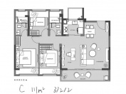 中建晴翠璟园3室2厅2卫