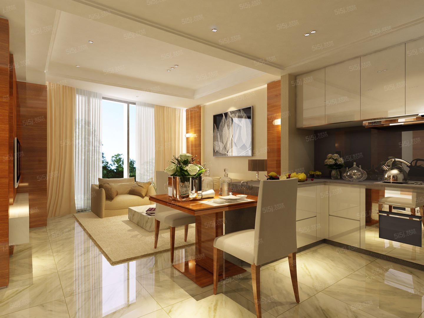 城仕高尔夫样板间