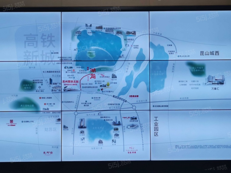 旭辉铂悦湖前区位图