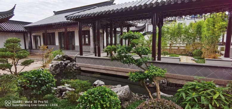 居山湾花园实景图